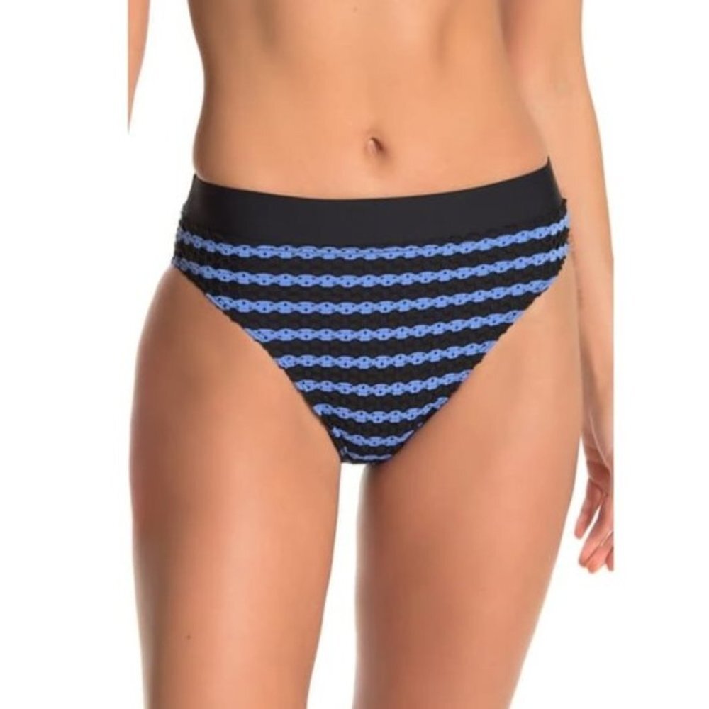 Splendid Avalon Eyelet High Waisted Bikini Bottoms